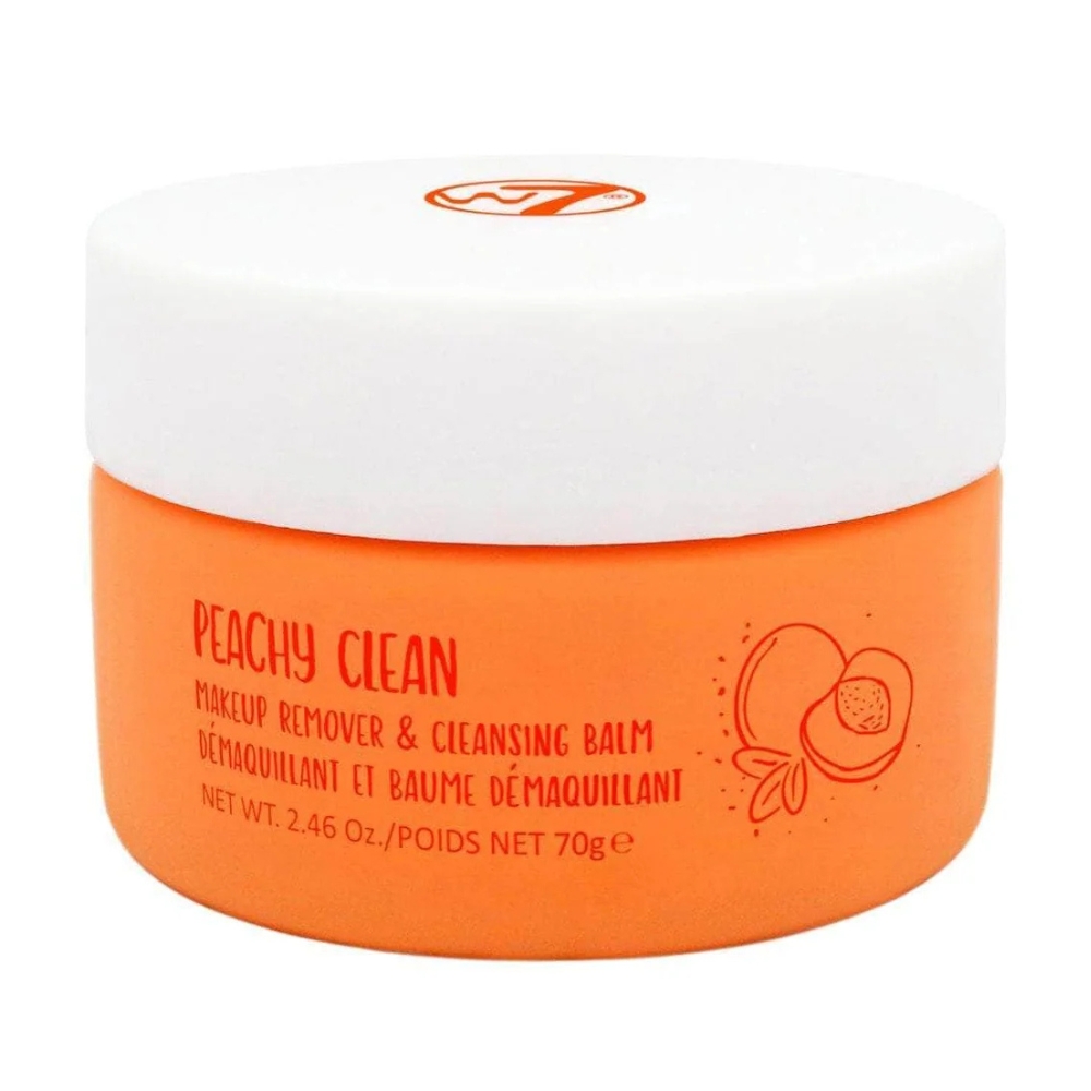 W7 Peachy Clean Makeup Remover and Cleansing Balm 70g