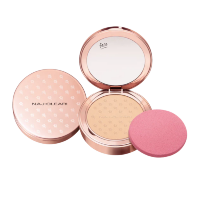 Naj Oleari Silk feel Wet and dry kompaktni puder 01-Ivory