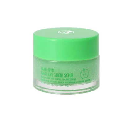 W7 Sweet Lips Sugar Scrub 15ml – Green Apple