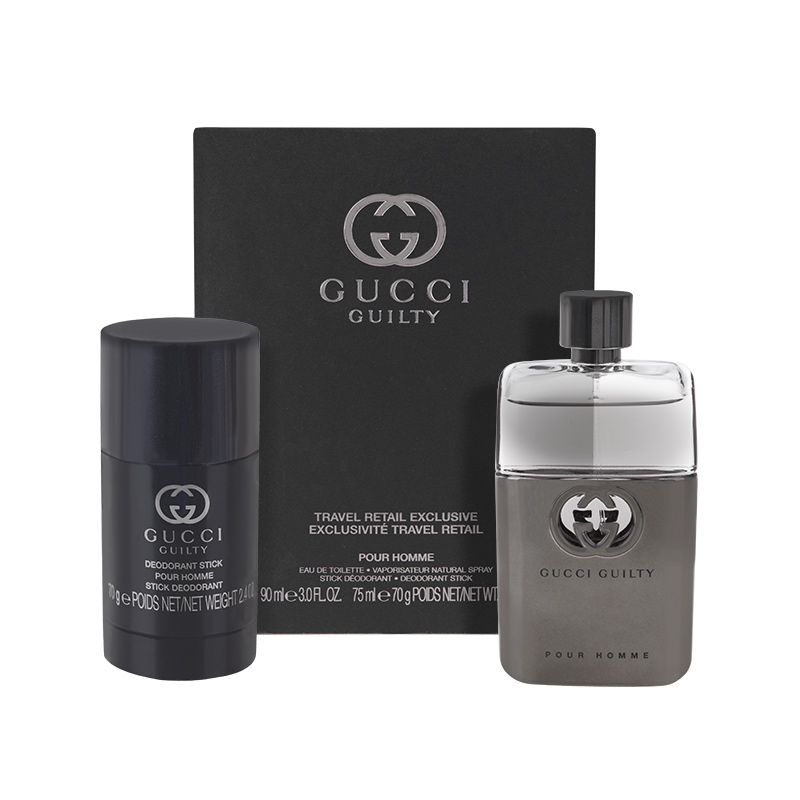 Gucci Gulilty Pour Homme Set EDP 90ml + Deo stick 75g