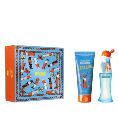 Moschino I love love Set 50ml EDT + 50ml losion za tijelo